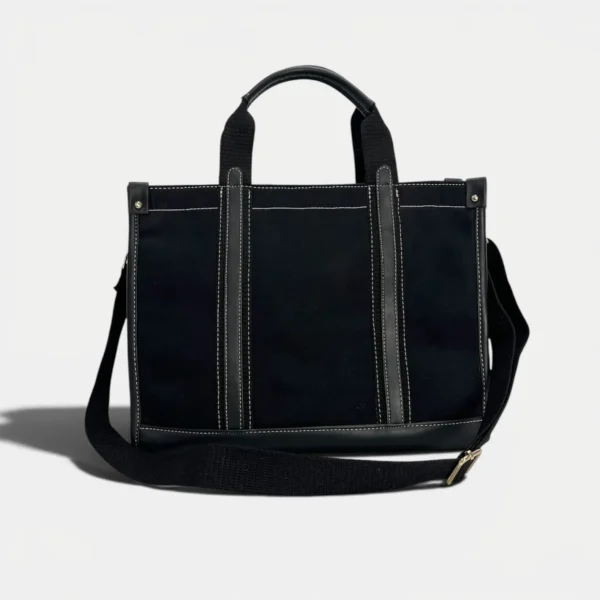 Mirayya Classic Black Tote Bag